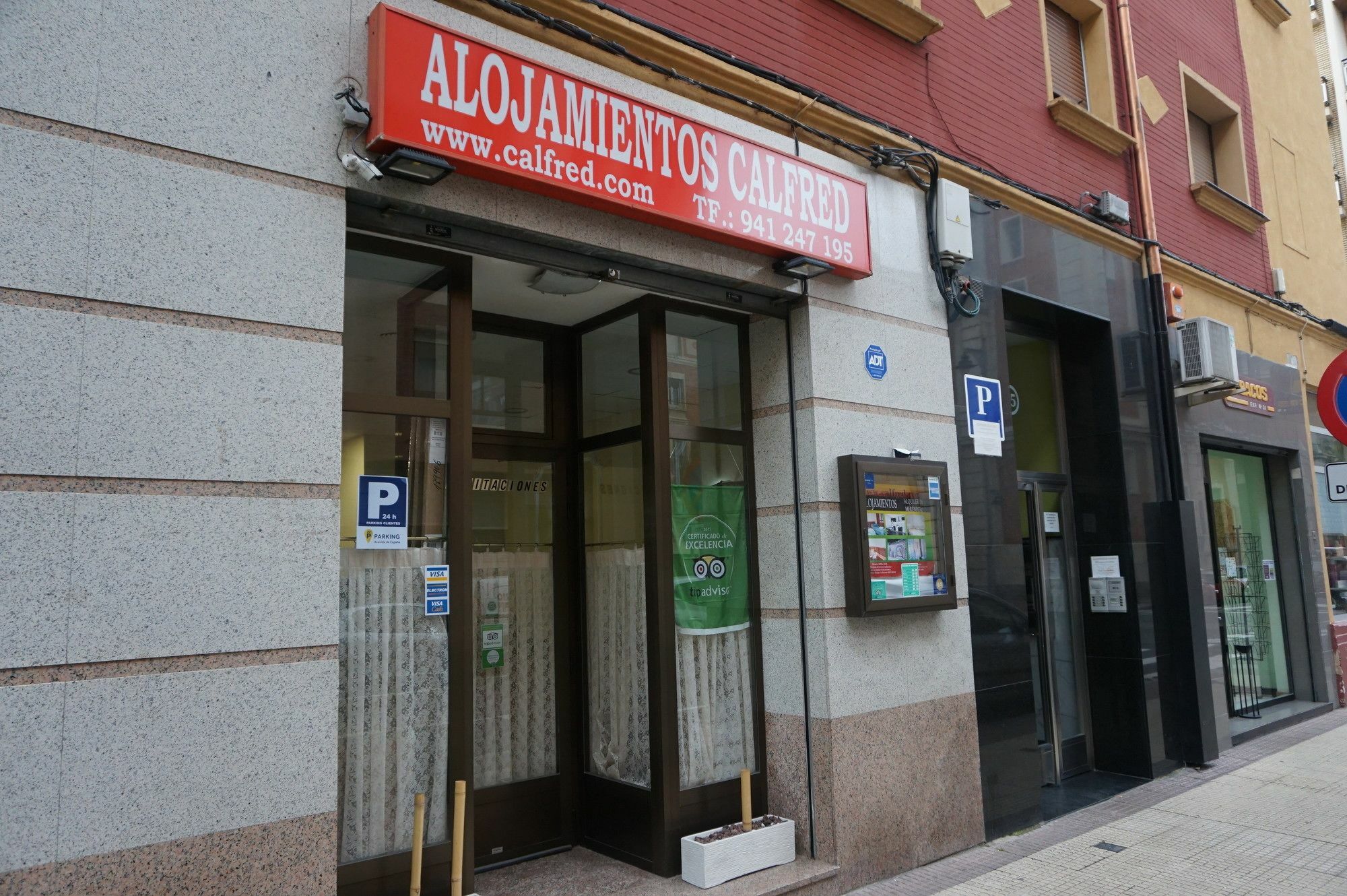 Pension Calfred II Logrono Bagian luar foto